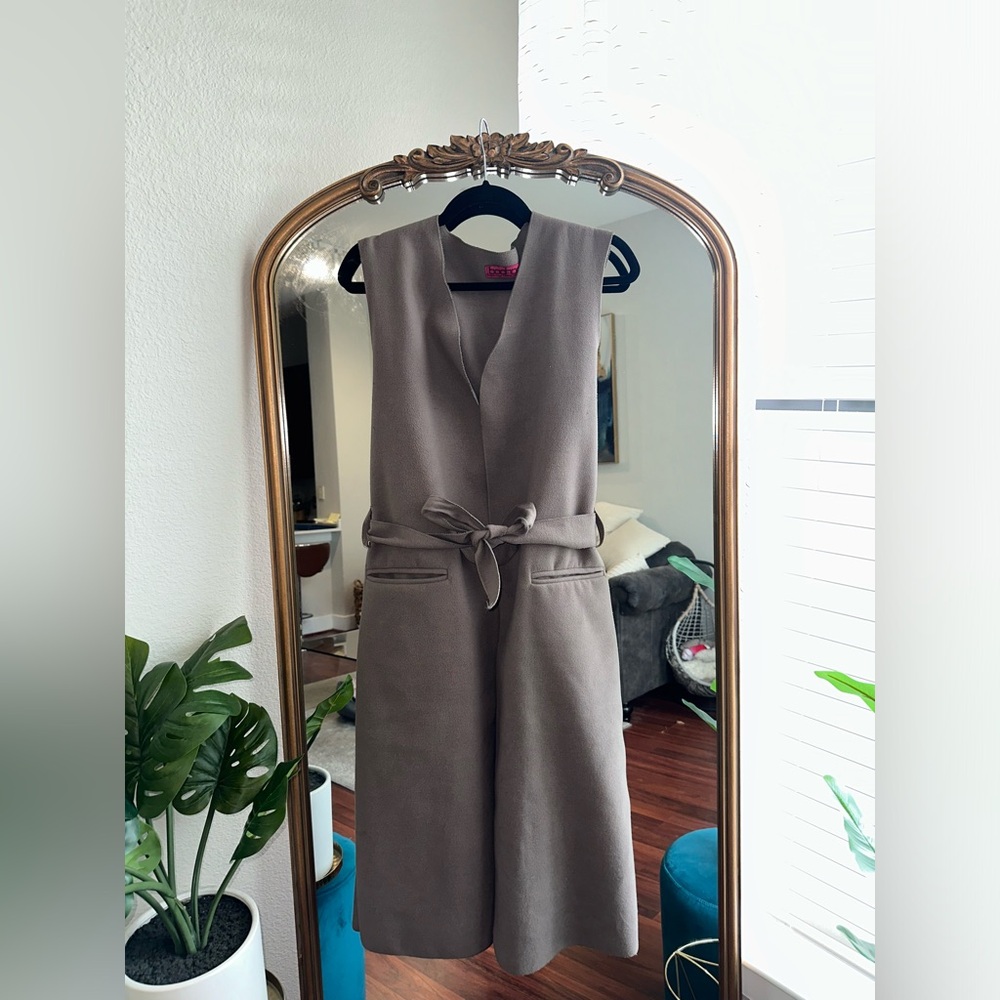 BooHoo Long Vest